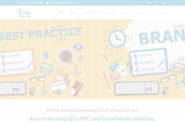 Lion theme site design template sample