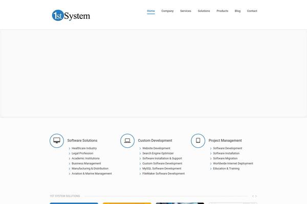 iBusiness theme site design template sample