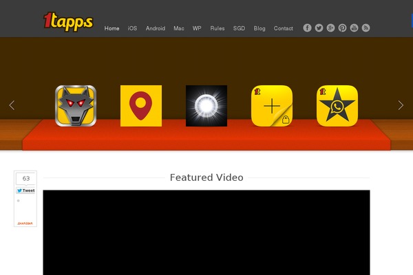 Grizzly theme site design template sample