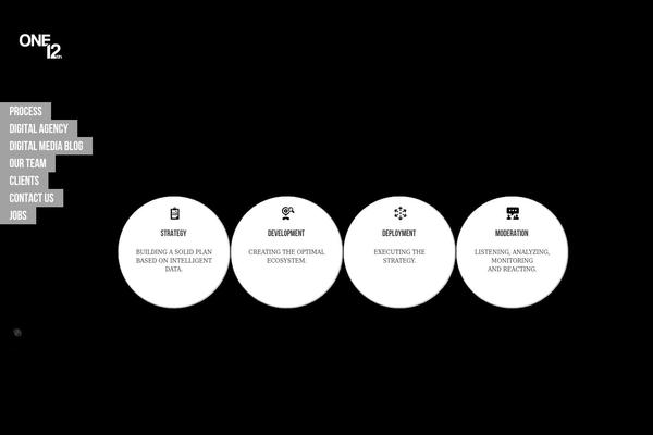 In-motion theme site design template sample