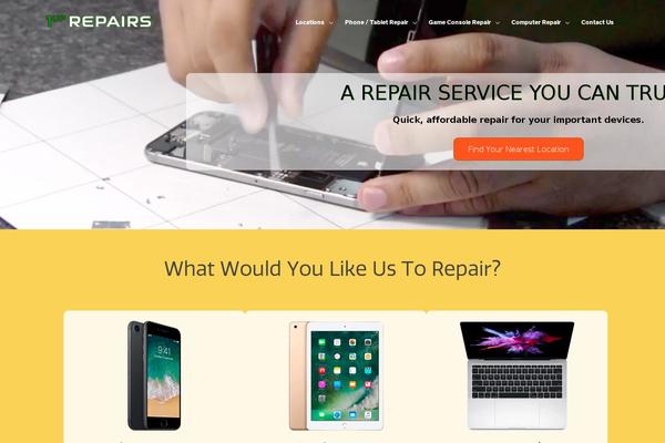 FoundationPress theme site design template sample
