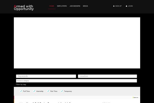 Site using Wp-job-manager-resumes plugin