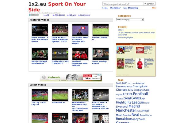 1x2.eu site used Wordtube