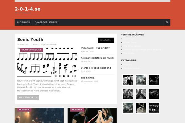 NewsOnline theme site design template sample