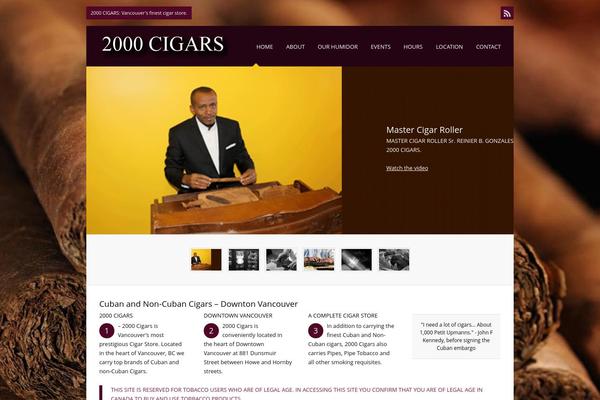 Coherence theme site design template sample