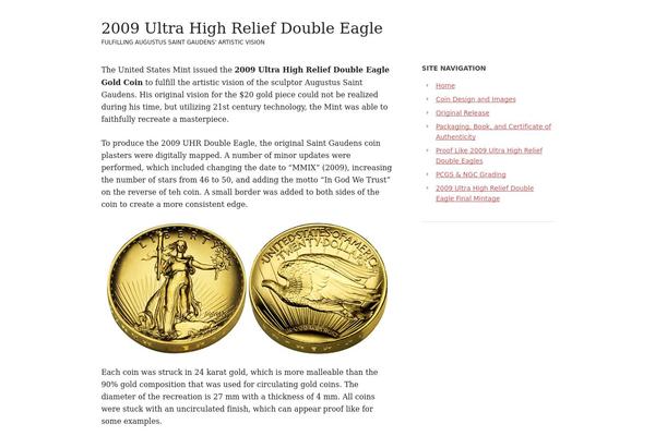 Balance theme site design template sample