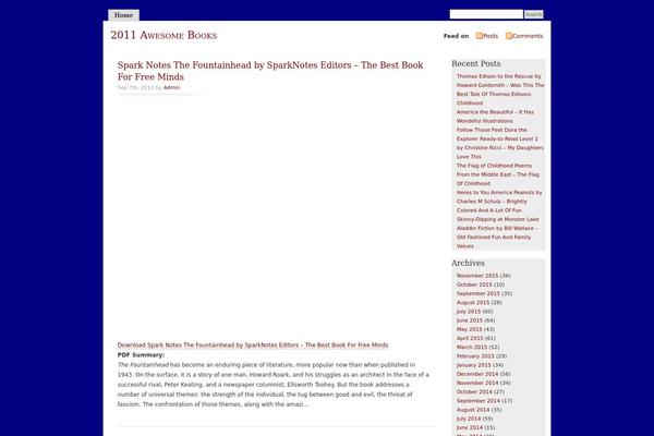 Misty Look theme site design template sample