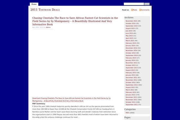 Misty Look theme site design template sample