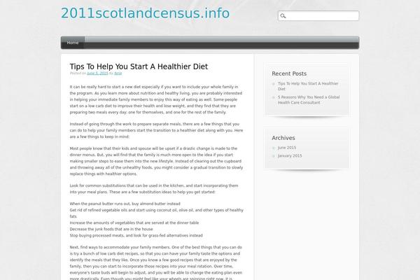 2011scotlandcensus.info site used Media Maven