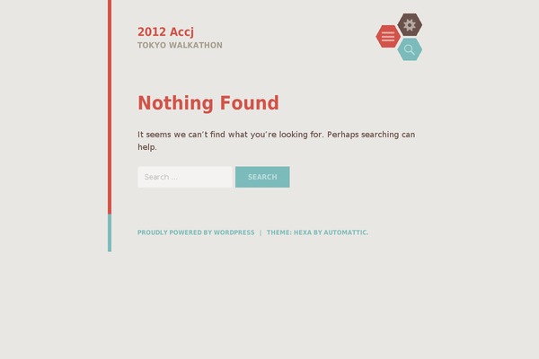 Hexa theme site design template sample