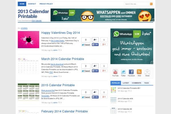 Freshlife theme site design template sample
