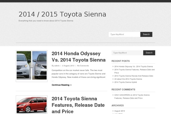 Simple Catch theme site design template sample