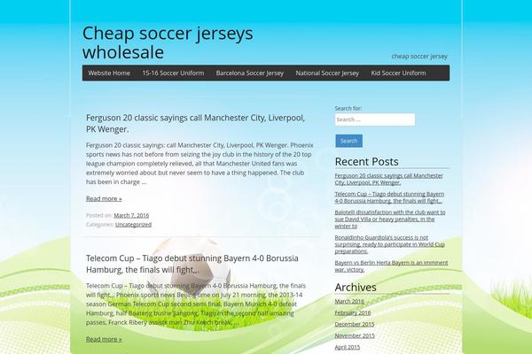 Sigma theme site design template sample