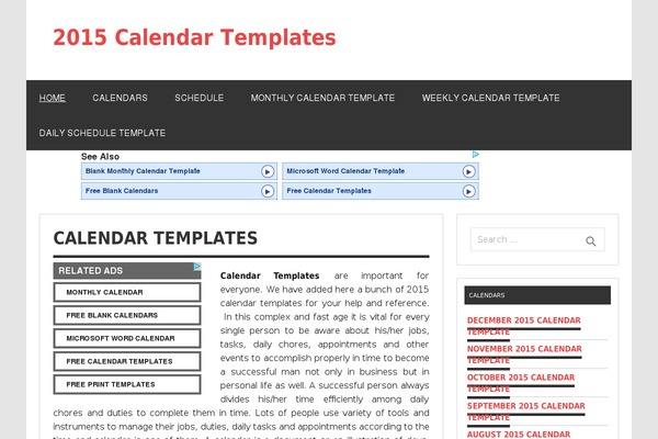 Site using Category Posts Widget plugin