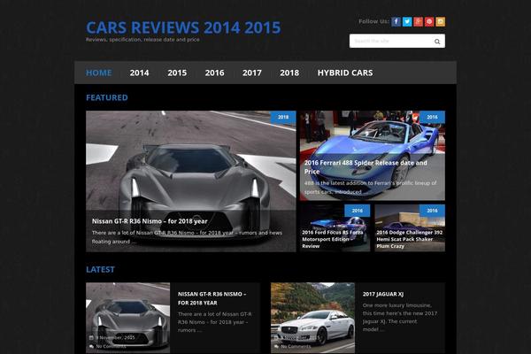 Bookshelf theme site design template sample