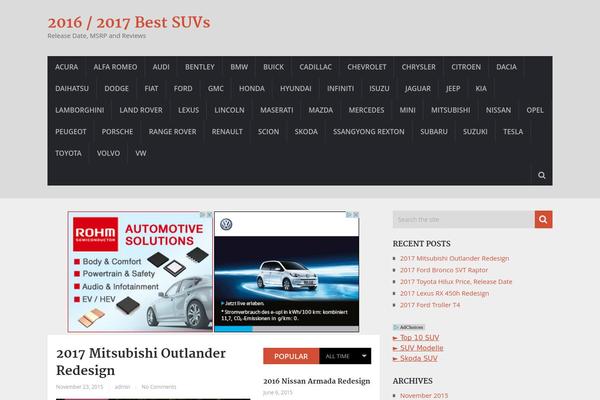 Ultra Seven theme site design template sample