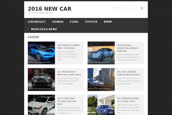 2016newcar.com site used Bookshelf