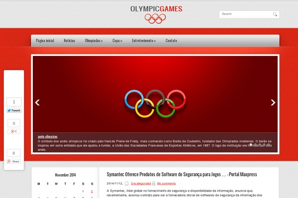 Olympicgames theme site design template sample