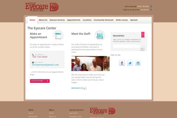 2020lasvegas.com site used Medica Parent