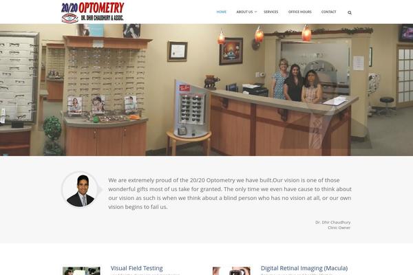Care theme site design template sample
