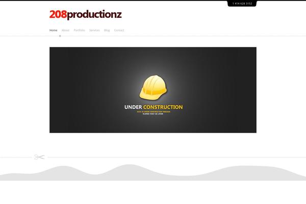 Folioway theme site design template sample