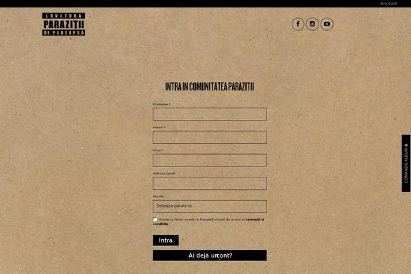 Site using Soundy Audio Playlist plugin