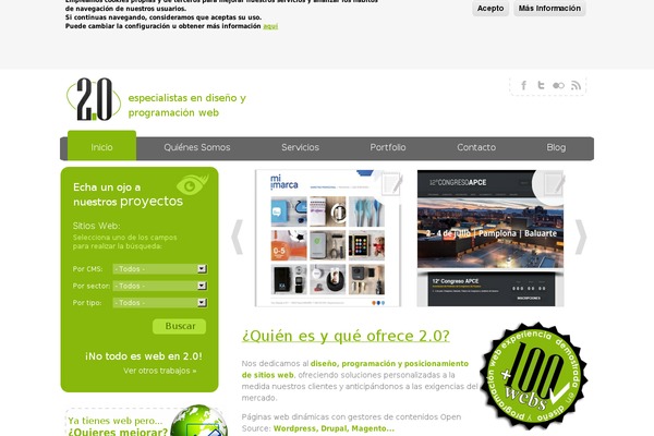 Sandbox theme site design template sample