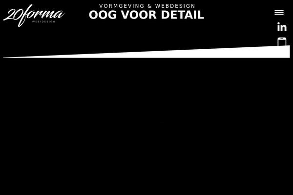 Total theme site design template sample