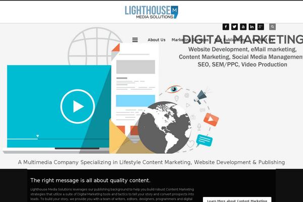 Kallyas theme site design template sample