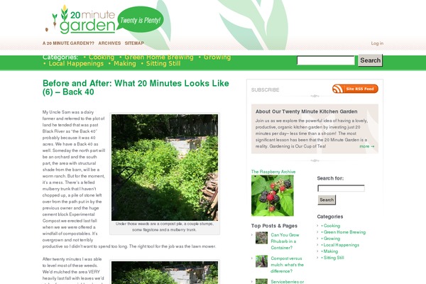 Carrington Blog theme site design template sample