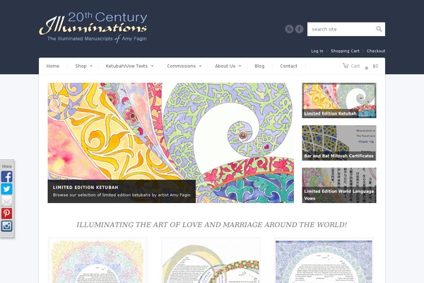 Abundance theme site design template sample