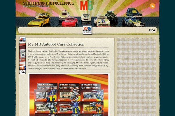 Retromania theme site design template sample