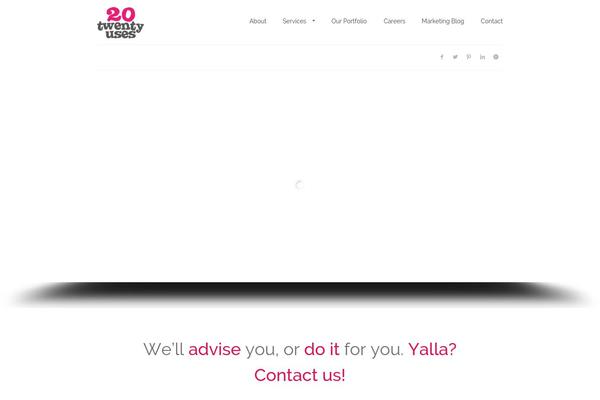 Site using Company, Team and People presentation plugin
