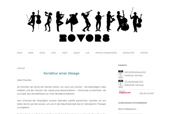 Twenty Twelve theme site design template sample
