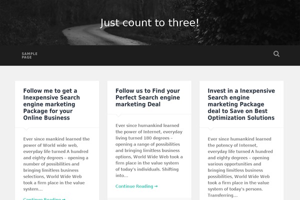Baskerville theme site design template sample