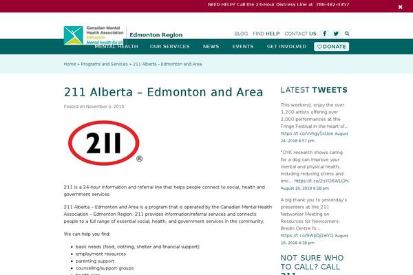 211edmonton.com site used Cmha_branch