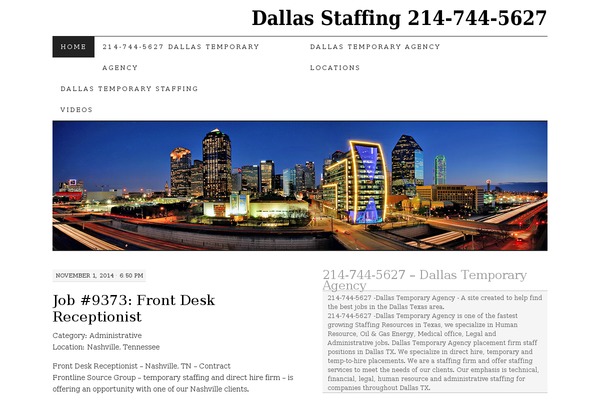 Pilcrow theme site design template sample