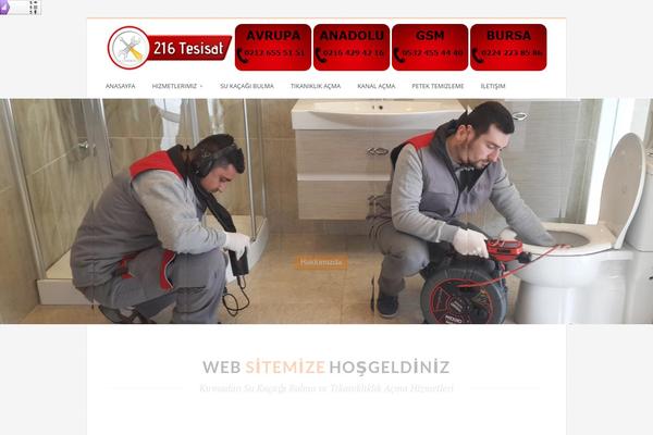 Terra theme site design template sample