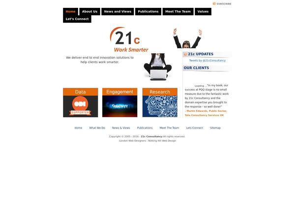 Default theme site design template sample