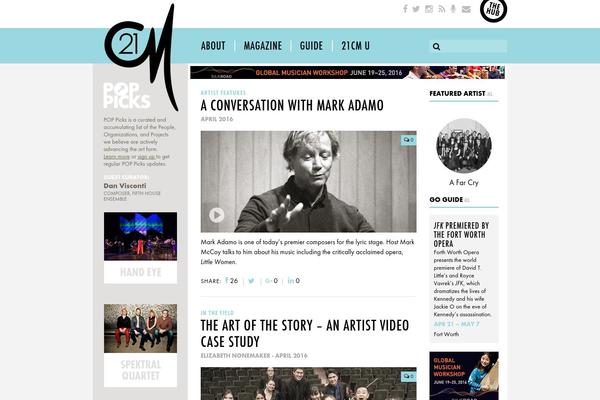 21cm.org site used Newsment