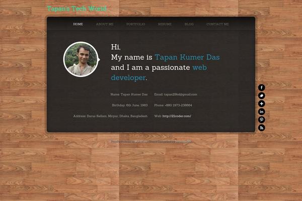 Veecard theme site design template sample