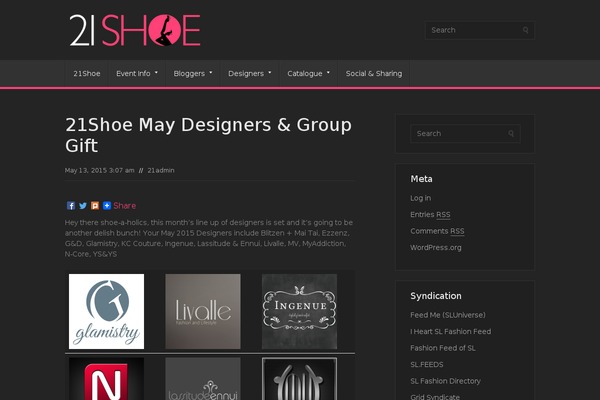 Bandana theme site design template sample