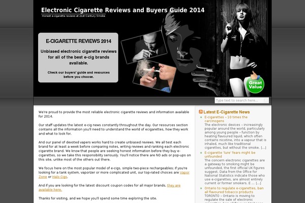 21stcenturysmoke.org site used Grey