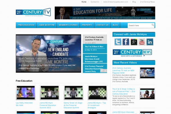 Video theme site design template sample