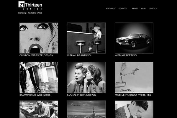 DMS theme site design template sample