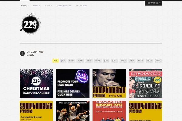 Yin & Yang theme site design template sample