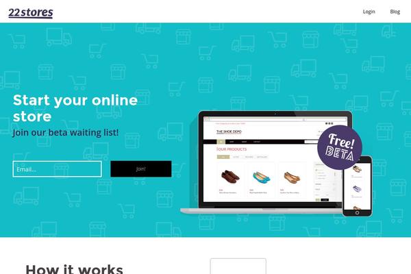 22stores.com site used Cinnamon