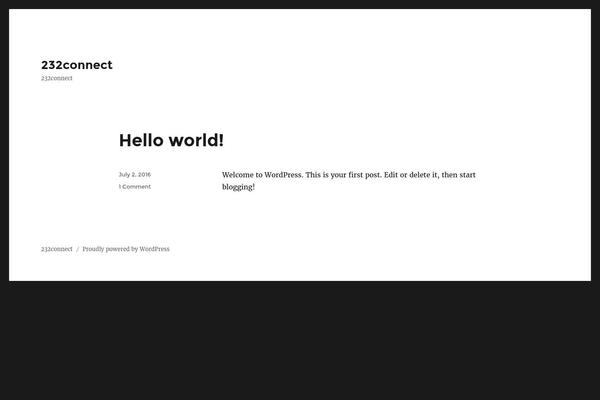 Boulevard theme site design template sample