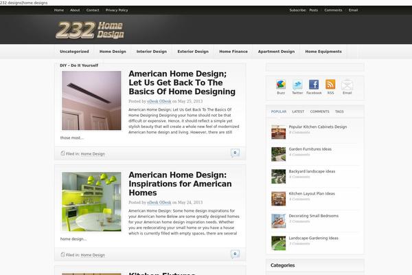 Bigfoot theme site design template sample
