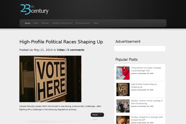 23century.com site used Envisioned